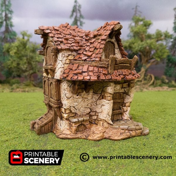 casita de fantasía para aldeas · Casita · Hagglethorn Hollow