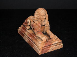 portada estatua de esfinge para escenografía · Estatua de esfinge