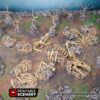portada cementerio de dragones para escenografía · Cementerio de dragones