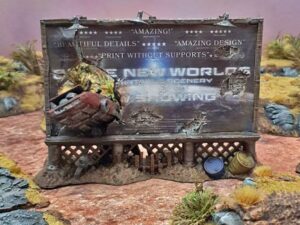 portada carteles en ruinas para escenografía · Carteles y vallas publicitarias en ruinas