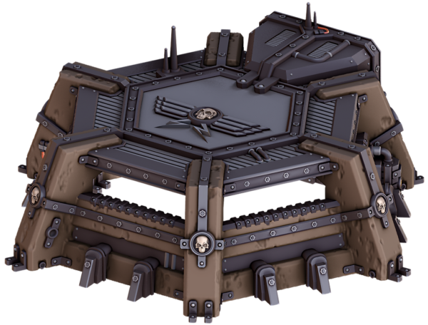 búnker de infantería para escenografía · Búnker de infantería · GrimDark Outpost