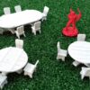 portada mesas y sillas para escenografía de fantasía · Mesas y sillas de fantasía