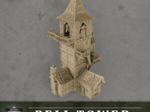 Campanario medieval para wargames · Campanario · Hexengarde