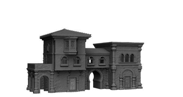 mansión corsaria con pasadizo · Edificio 5 · City of Corsairs