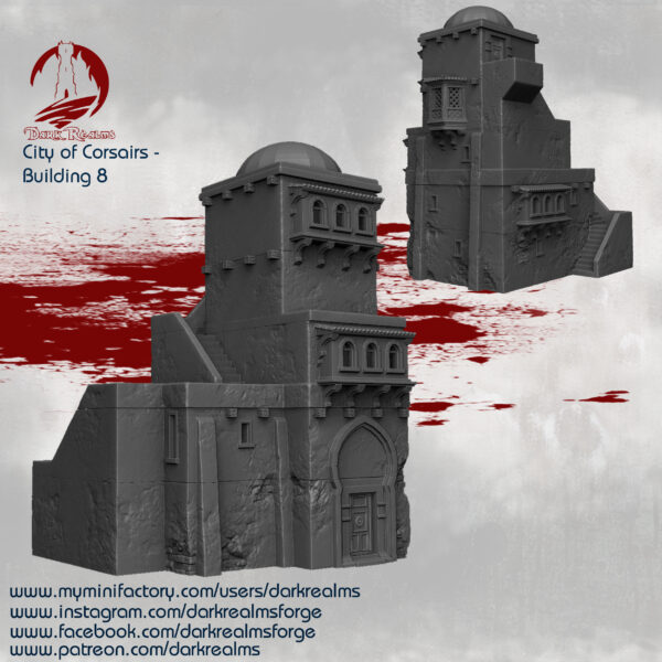 casa torre para ciudad corsaria · Edificio 8 · City of Corsairs