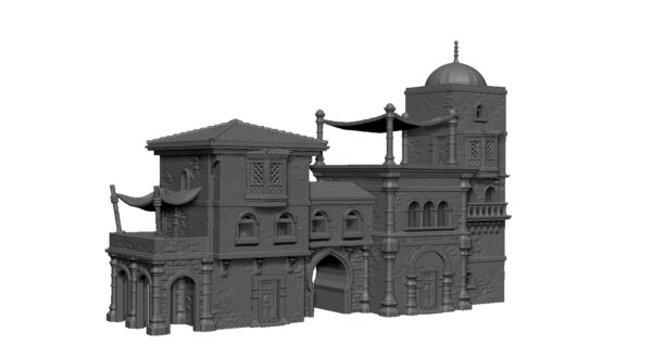 portada_mansion_city_of_corsairs mansión corsaria con dos torres · Mansión · City of Corsairs