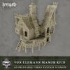 Mansión Von Ulfmann en ruinas · Hexengarde · catálogo 4