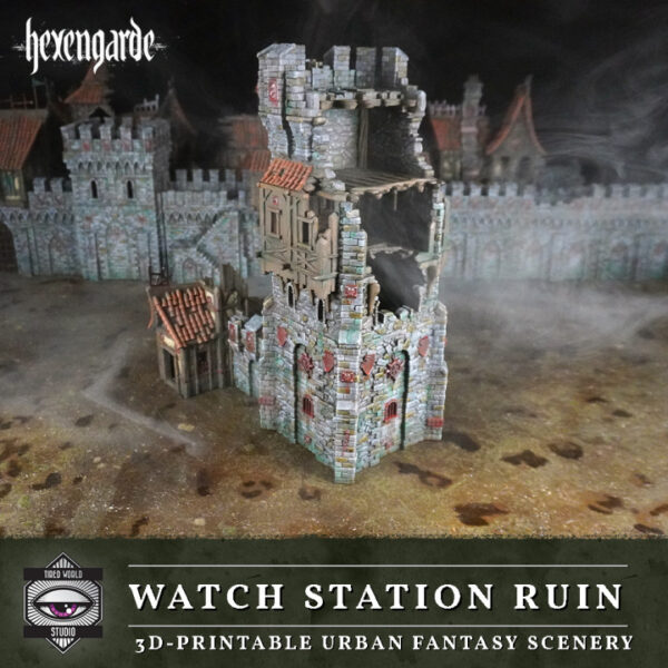 Puesto de guardia en ruinas · Hexengarde · catálogo 1