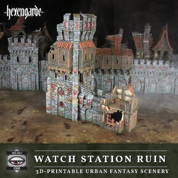 Puesto de guardia en ruinas · Hexengarde · catálogo 2