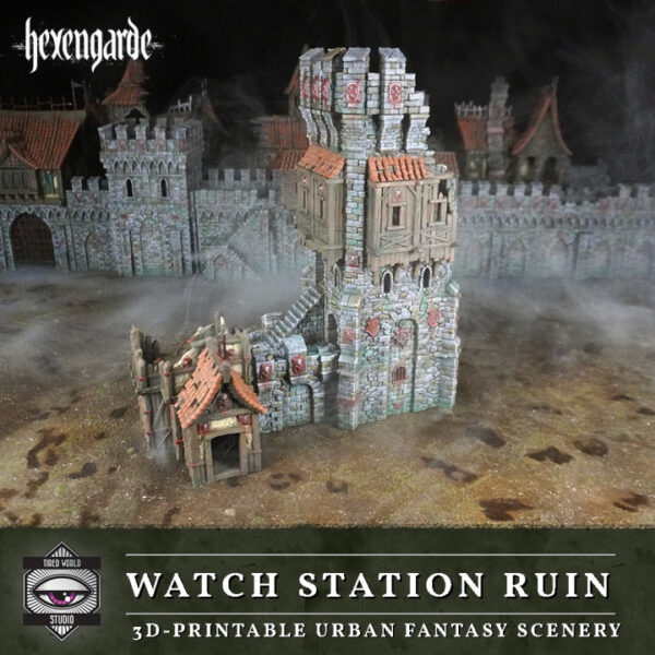 Puesto de guardia en ruinas · Hexengarde · catálogo 3