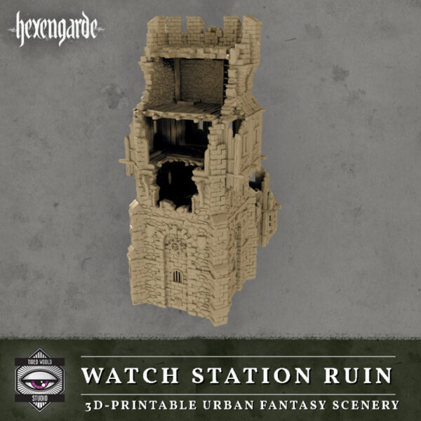 Puesto de guardia en ruinas · Hexengarde · catálogo 6